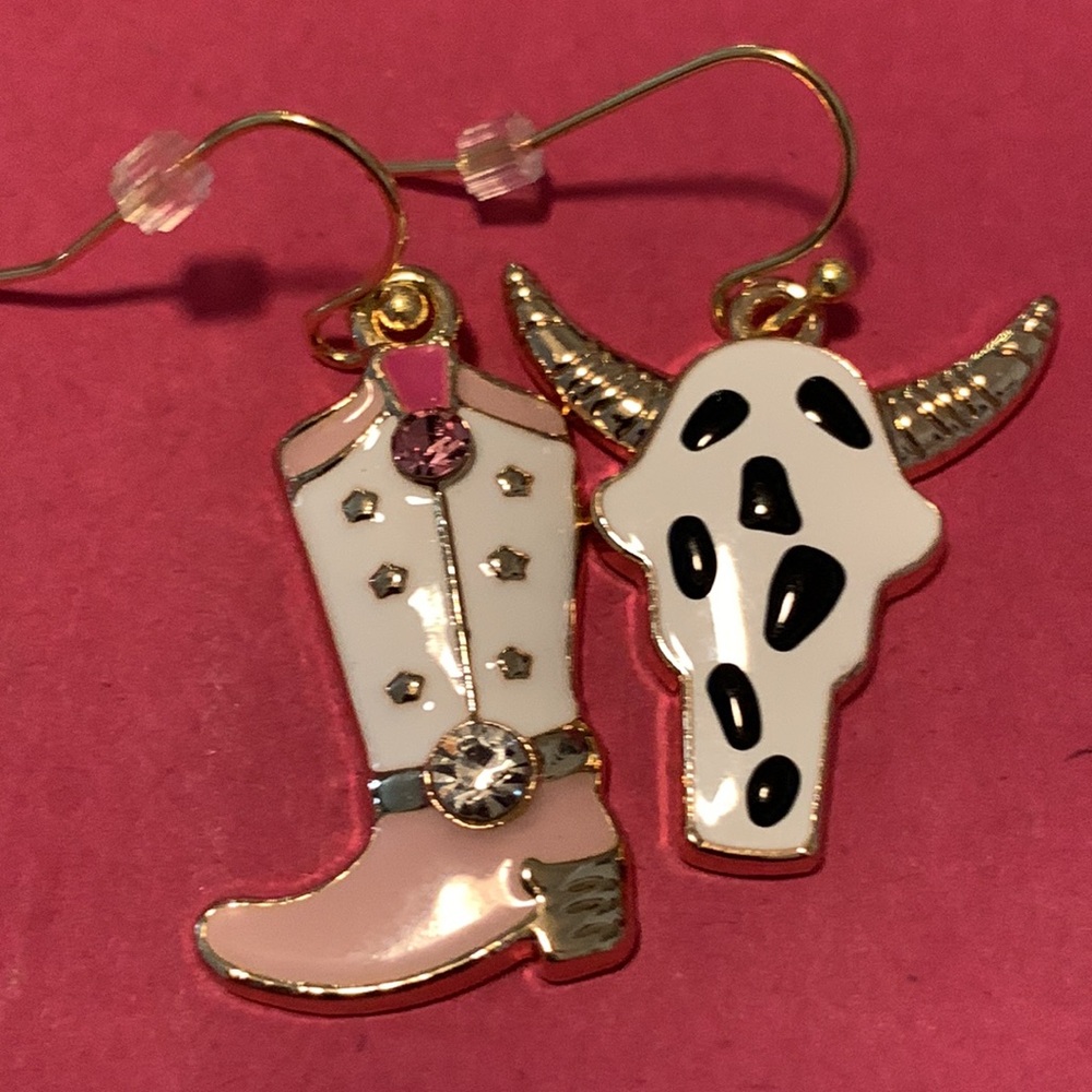 Cowgirl earrings NEW